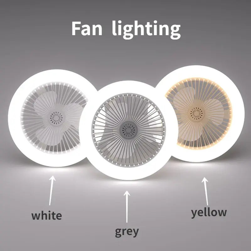 Remote-Controlled Ceiling Lamp Fan